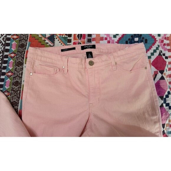 Pink Nine West Jeans - size 12 - Picture 10 of 10